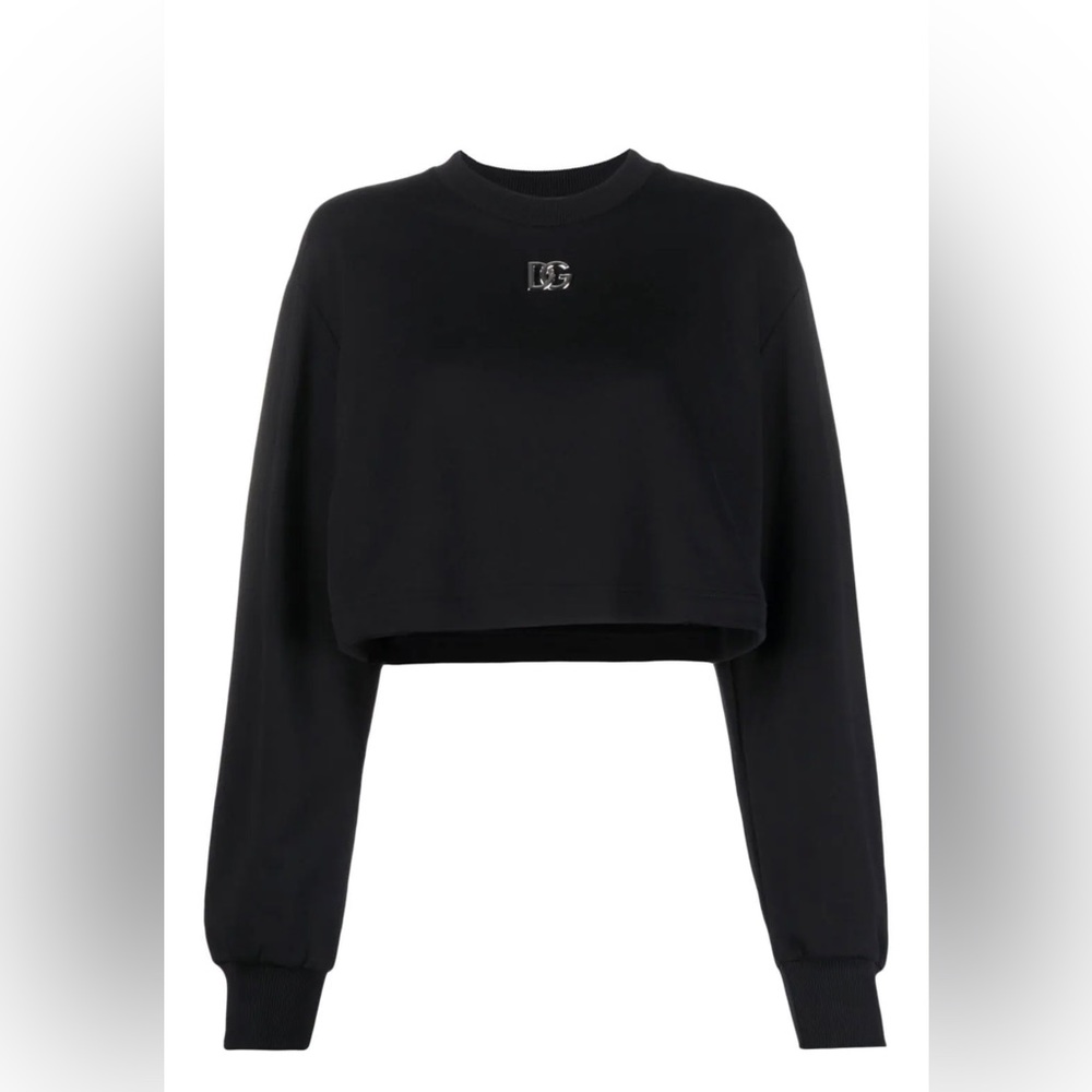 Dolce&Gabbana crop sweater. Brand new with tags, never worn.